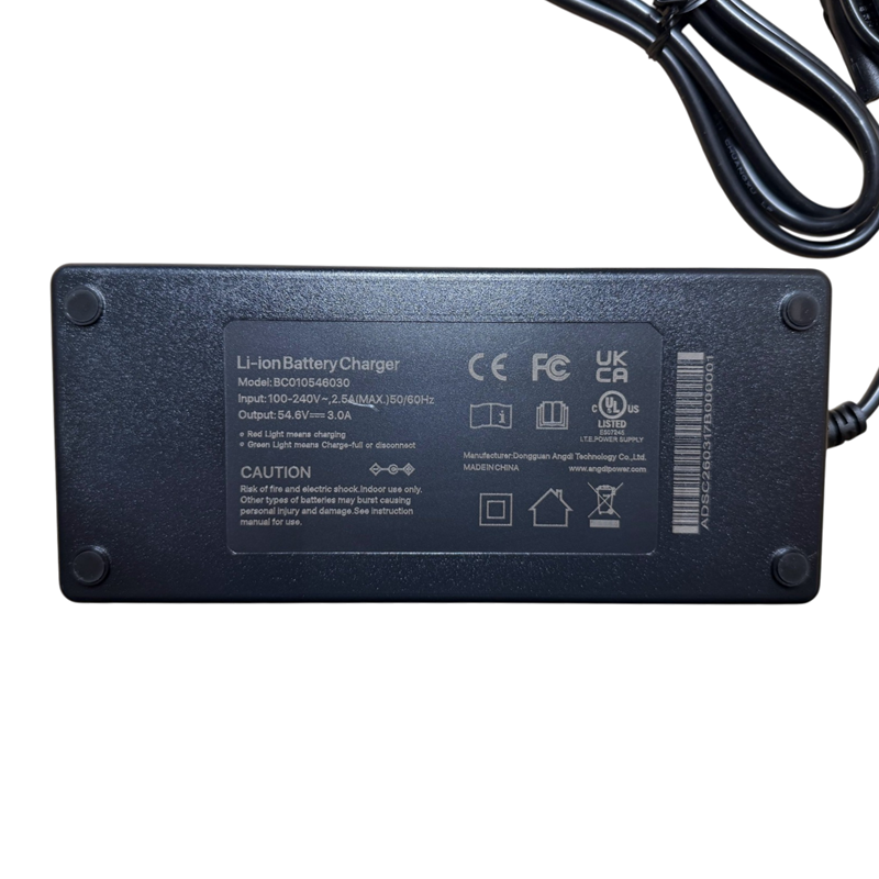 Charger K - 54.6V 3A, 1 Pin - Bandit Pro Max / Eagle+