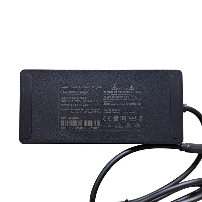 Chargeur (G) - 54.6V 2A Canbus - DPLC110V55-W - Balance Pro etc.