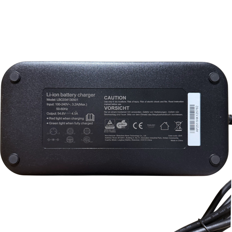 Charger (F) - 56.4V 4A - ATN034 - Eywa Ultra etc