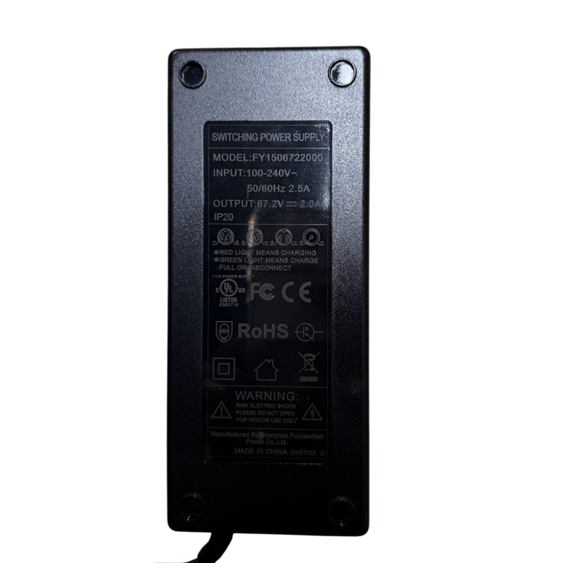 Chargeur - E8 / Mantis 10 Pro / Skywalker / Wolf Warrior / Vsett 10+ / Zero 10X (60v)