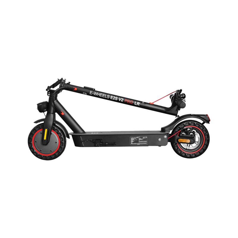 E2S V2 Pro Long Range 2025 - Gris - Pneu increvable - 25 km/t