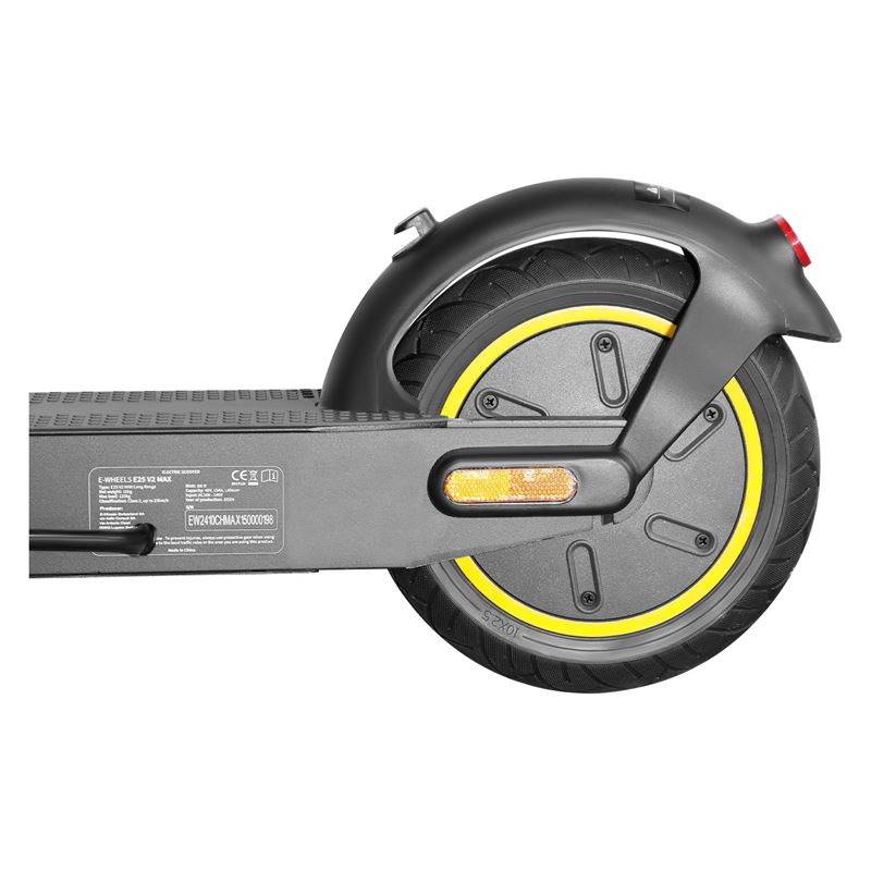 E2S V2 Max Long Range 2025 - Noir - Pneumatic - 20 km/t