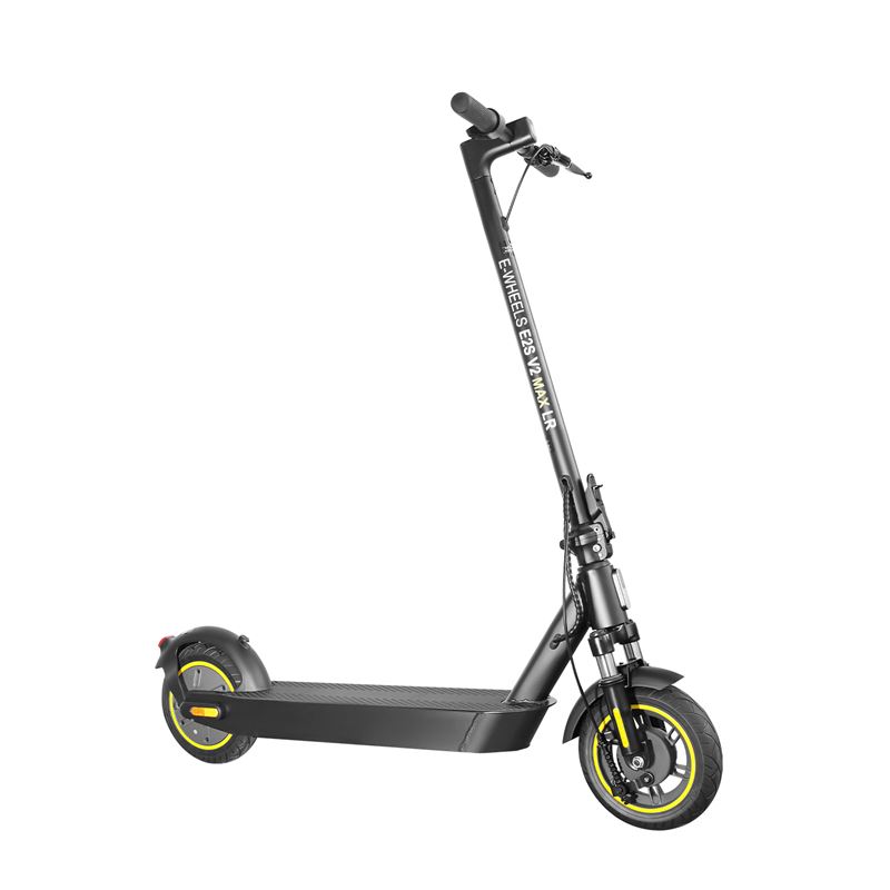 E2S V2 Max Long Range 2025 - Noir - Pneumatic - 20 km/t