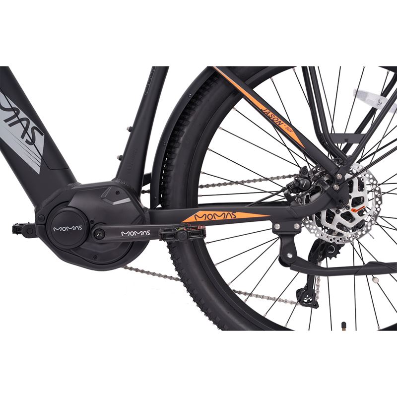 Momas Jason+ SUV 2026 - Black - M (630Wh EN50604 battery, Digiwise display)