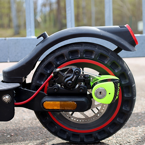 Antivol avec alarme ZOVII - acier bross&#233;