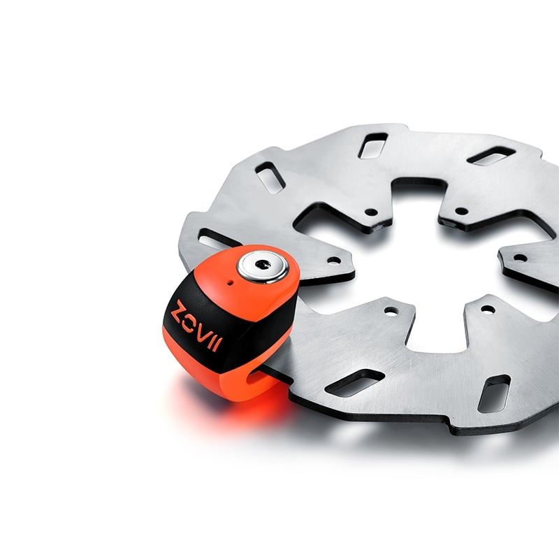 Antivol avec alarme ZOVII - acier bross&#233;