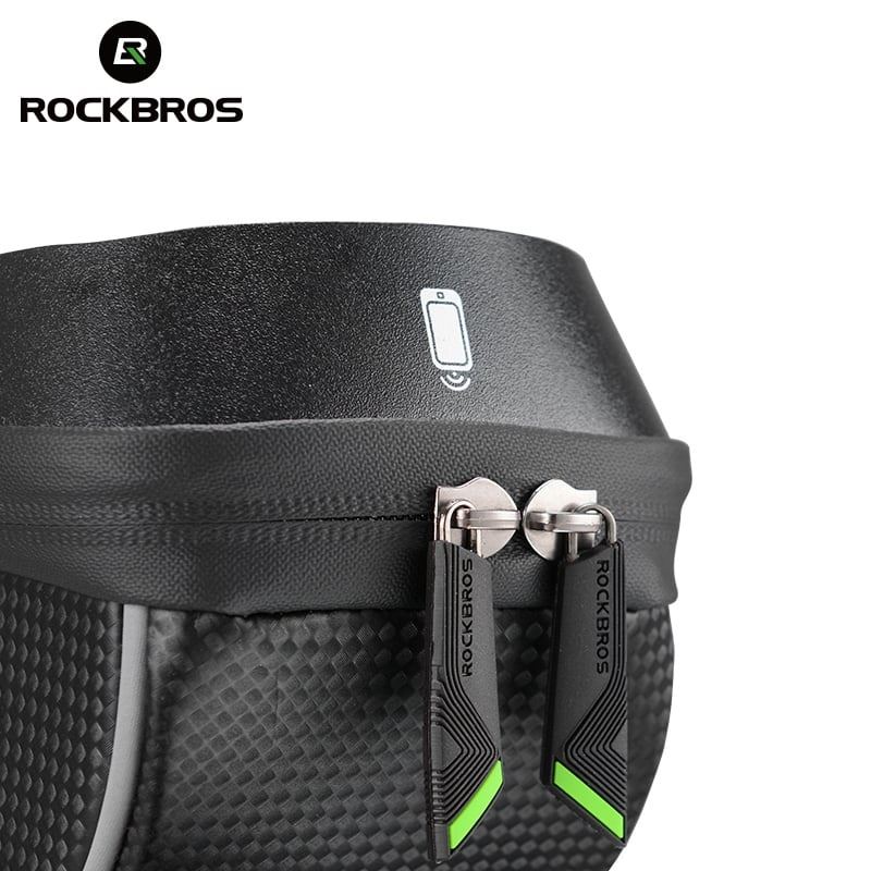 Rockbros Support de Téléphone Étanche avec Rangement