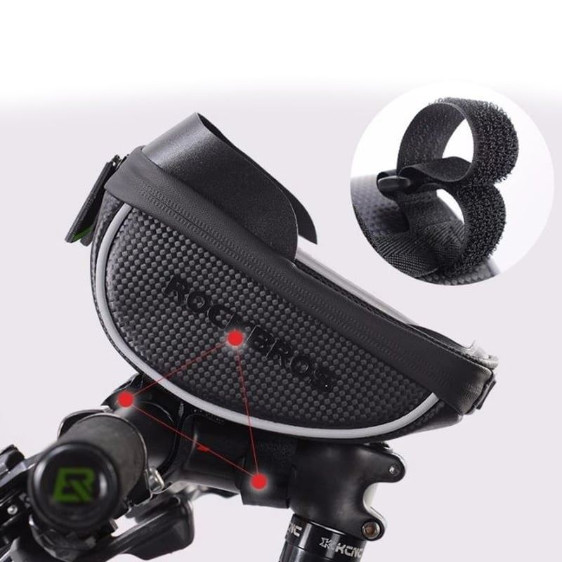 Rockbros Support de Téléphone Étanche avec Rangement