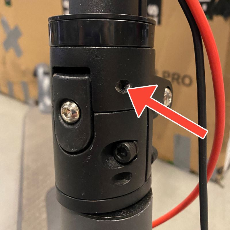 Goupille pour l&#39;avant du m&#233;canisme de pliage - V1